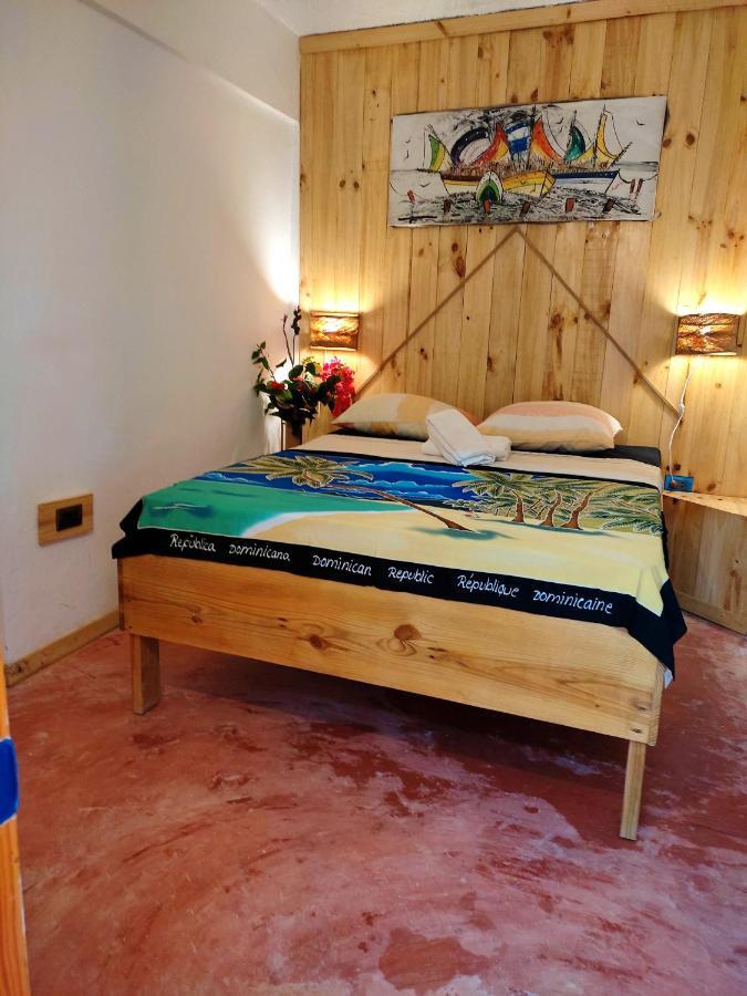 Hostel La Ballena Backpacker Las Galeras Exteriör bild