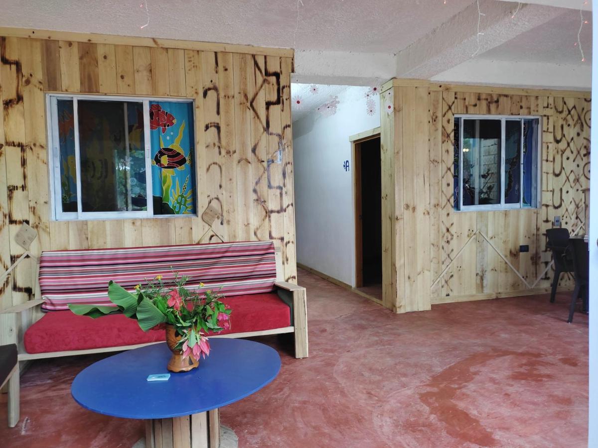Hostel La Ballena Backpacker Las Galeras Exteriör bild