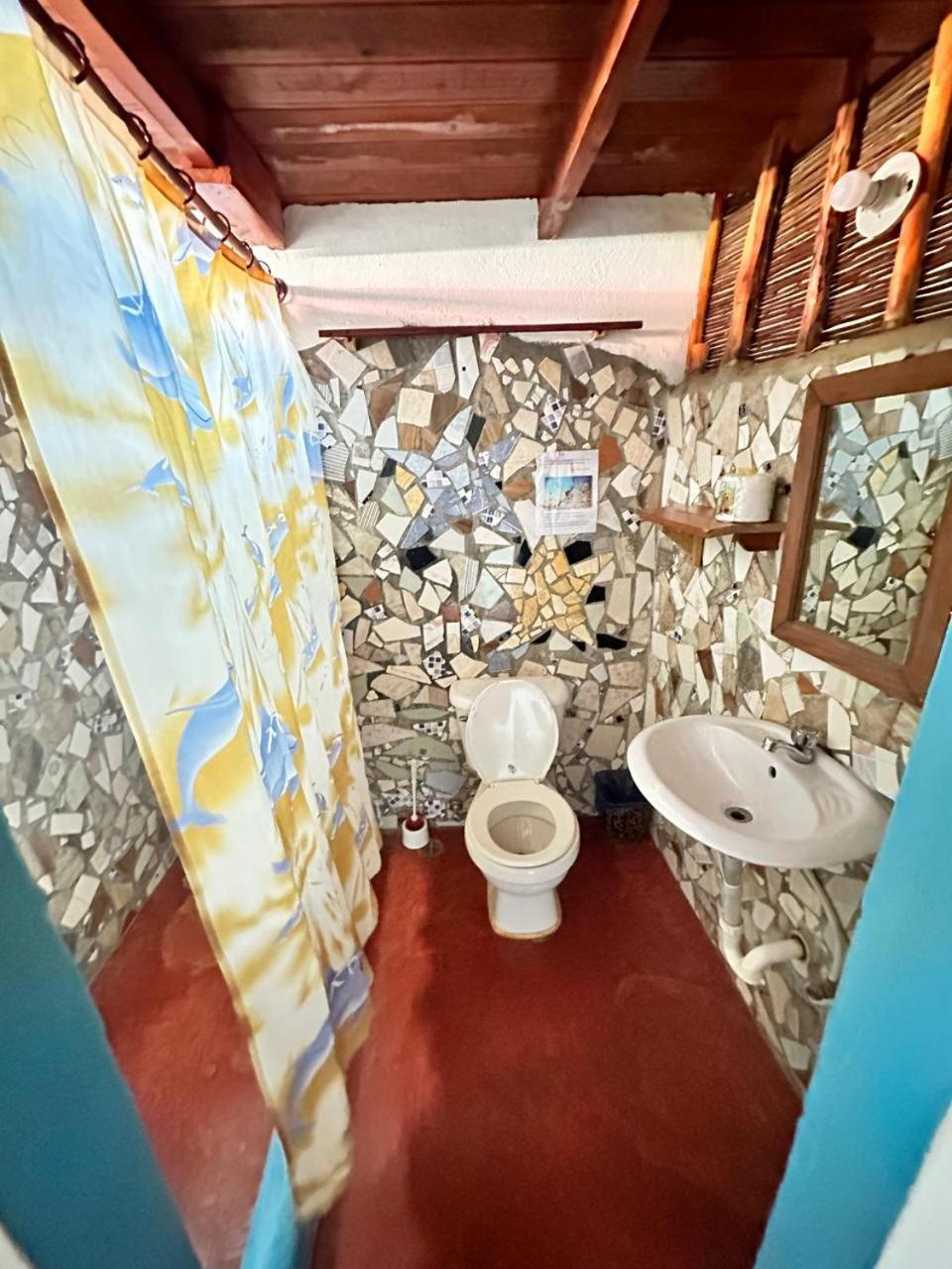Hostel La Ballena Backpacker Las Galeras Exteriör bild