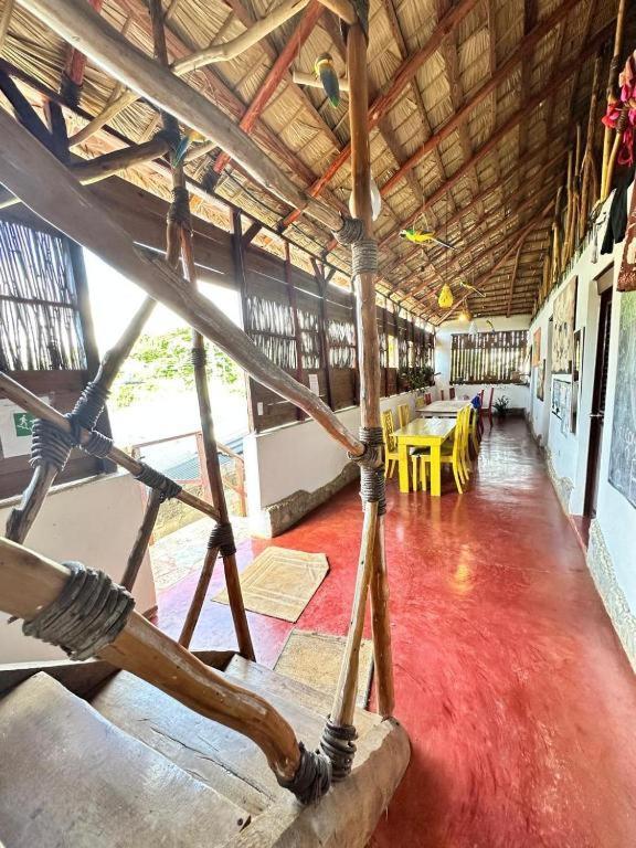 Hostel La Ballena Backpacker Las Galeras Exteriör bild